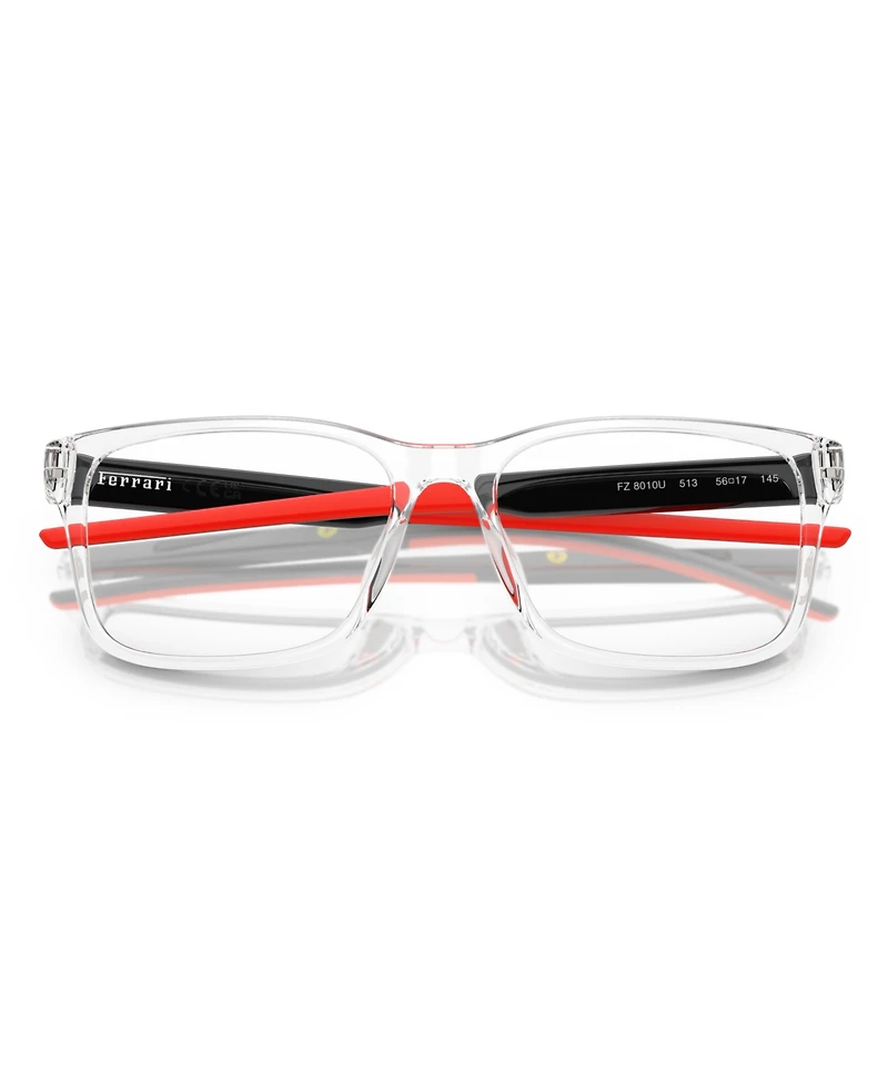 Scuderia Ferrari Men's Eyeglasses, FZ8010U