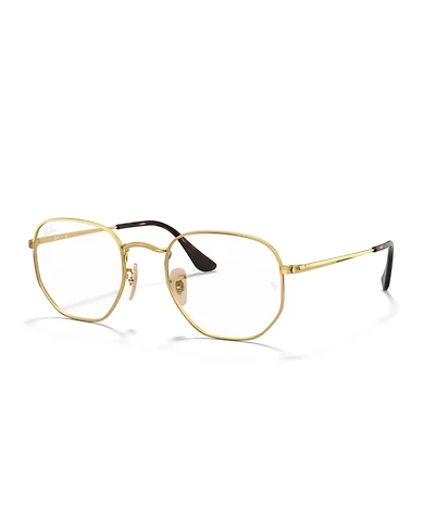 Ray-Ban Unisex Hexagonal Optics Eyeglasses, RB6448