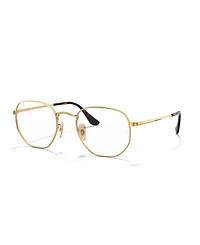 Ray-Ban Unisex Hexagonal Optics Eyeglasses, RB6448