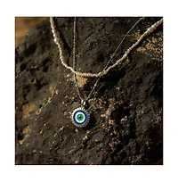 Mantra Women's Evil Eye - I Am Supported And Protected necklace