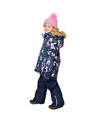 Deux par Toddler Girl (2T-5T) Two Piece Play Snowsuit Floral Print