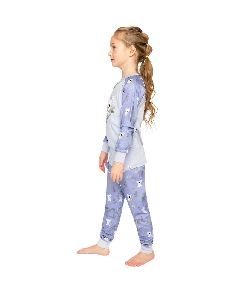 Deux par Toddler Girls (2T - 5T) Cotton Two-Piece Pajama Set