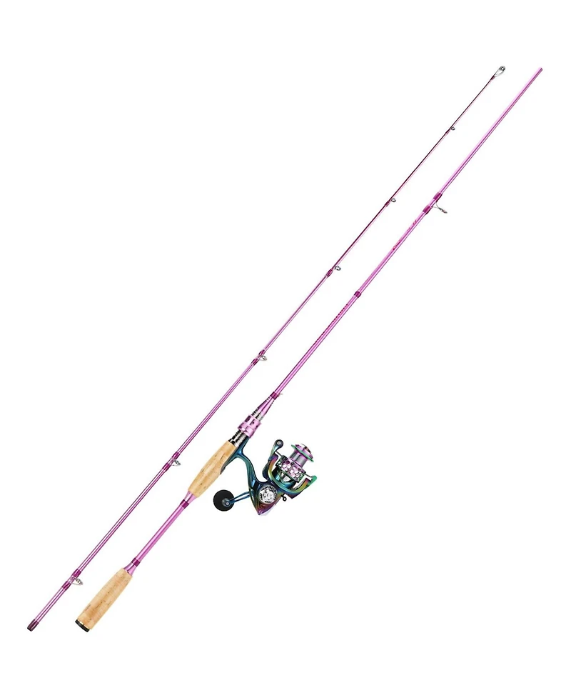 Aofar 5.9feet/1000 Reelbos Spinning Rod Two Pieces Smooth Strong Freshwater Fishing