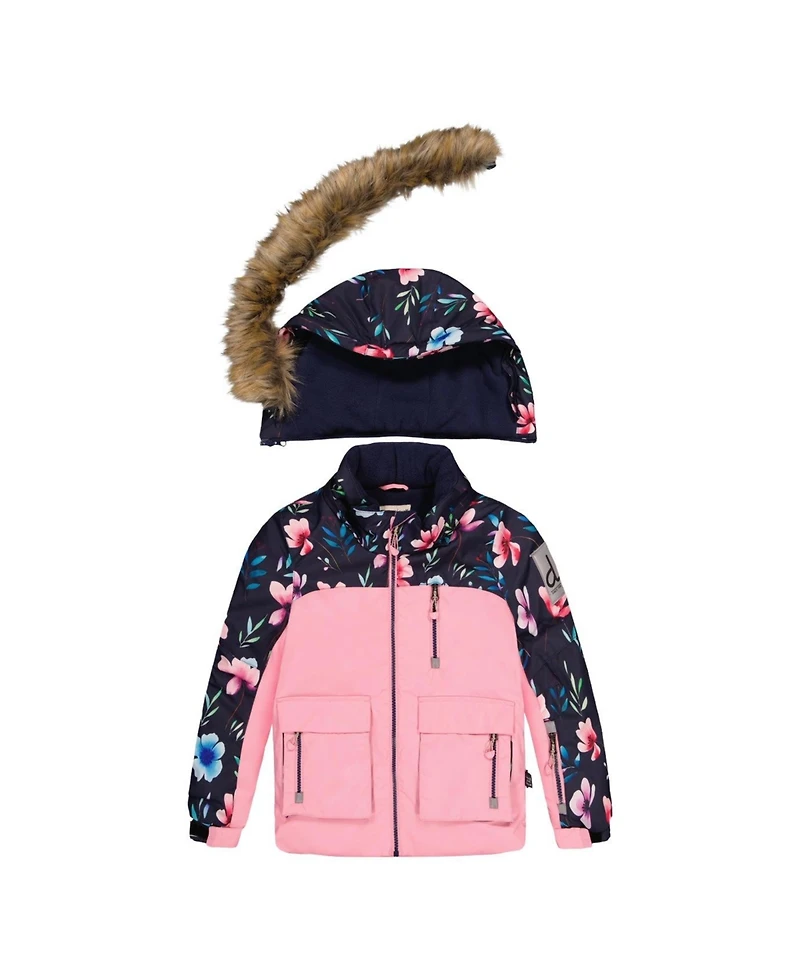 Deux par Toddler Girl (2T-5T) Two Piece Play Snowsuit