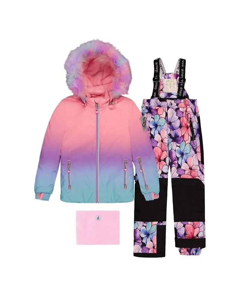 Deux par Toddler Girls (2T - 5T) Two-Piece Play Snowsuit