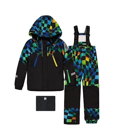 Deux par Toddler Boys (2T - 5T) Two-Piece Play Snowsuit