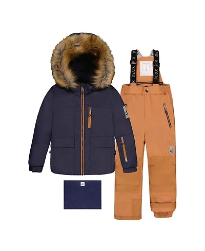 Deux par Little Boys (6 - 14) Two-Piece Play Snowsuit
