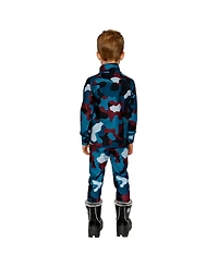 Deux par Deux Toddler Boy (2T-5T) Two Piece Thermal Underwear Camouflage Print