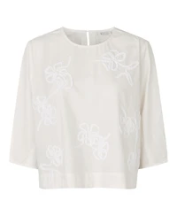 Masai Copenhagen Women's MaDrenithra Embroidered Blouse