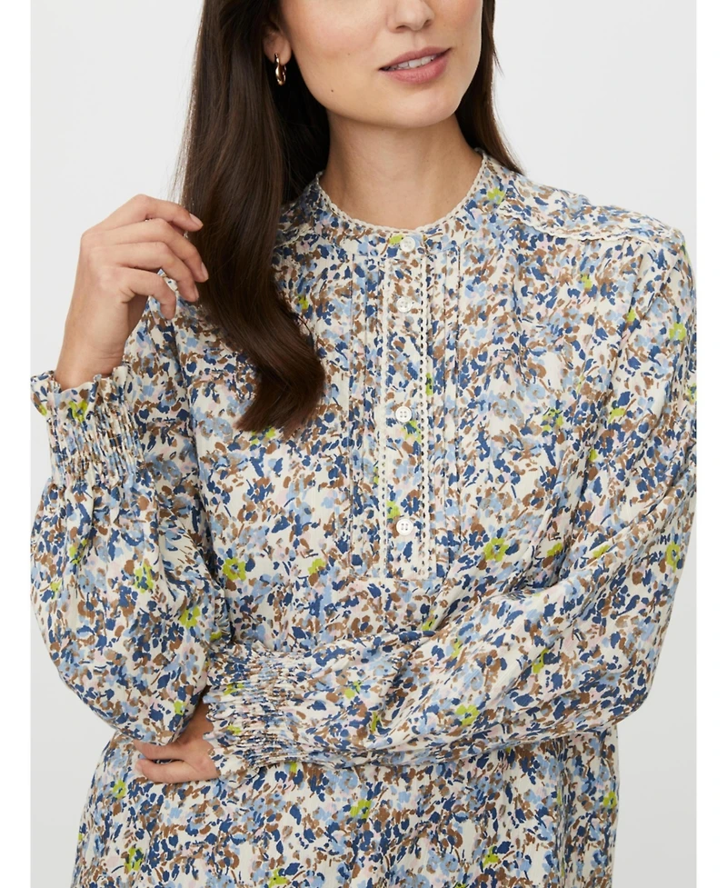 Masai Copenhagen Women's MaDionelle Floral Print Blouse