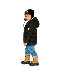 Deux par Toddler Unisex ( 2T To 5T ) Winter Jacket Adapted for Car Seats