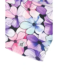 Deux par Deux Kids&baby(2-4) Toddler Girl Brushed Jersey Balaclava Floral Print