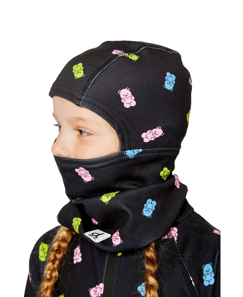 Deux par Deux Toddler Girl (2 - 4) Brushed Jersey Balaclava