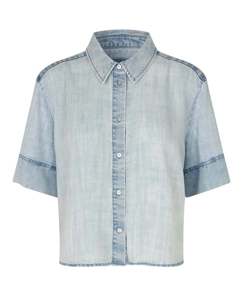 Masai Copenhagen Women's Mairenova Denim Button-Front Shirt