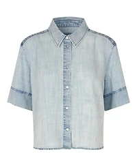 Masai Copenhagen Women's Mairenova Denim Button-Front Shirt