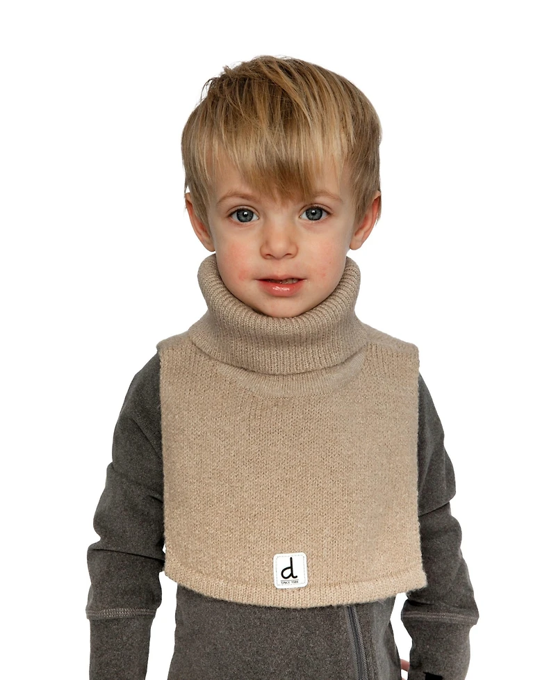 Deux par Deux Kids&Baby(0-24m) Unisex Knit Turtle Neckwarmer