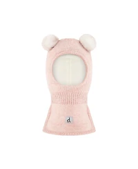 Deux par Deux Kids&baby(5-7) Little and Big Girl Knit Bear Balaclava