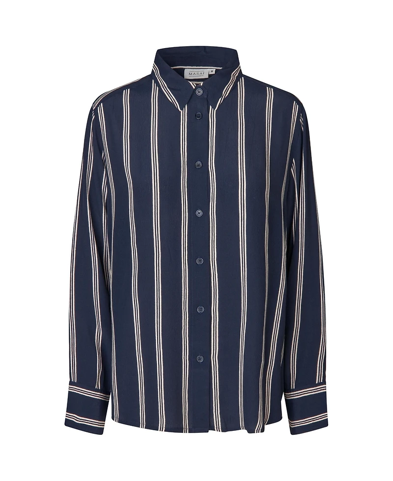 Masai Copenhagen Women's MaIrvela Striped Shirt
