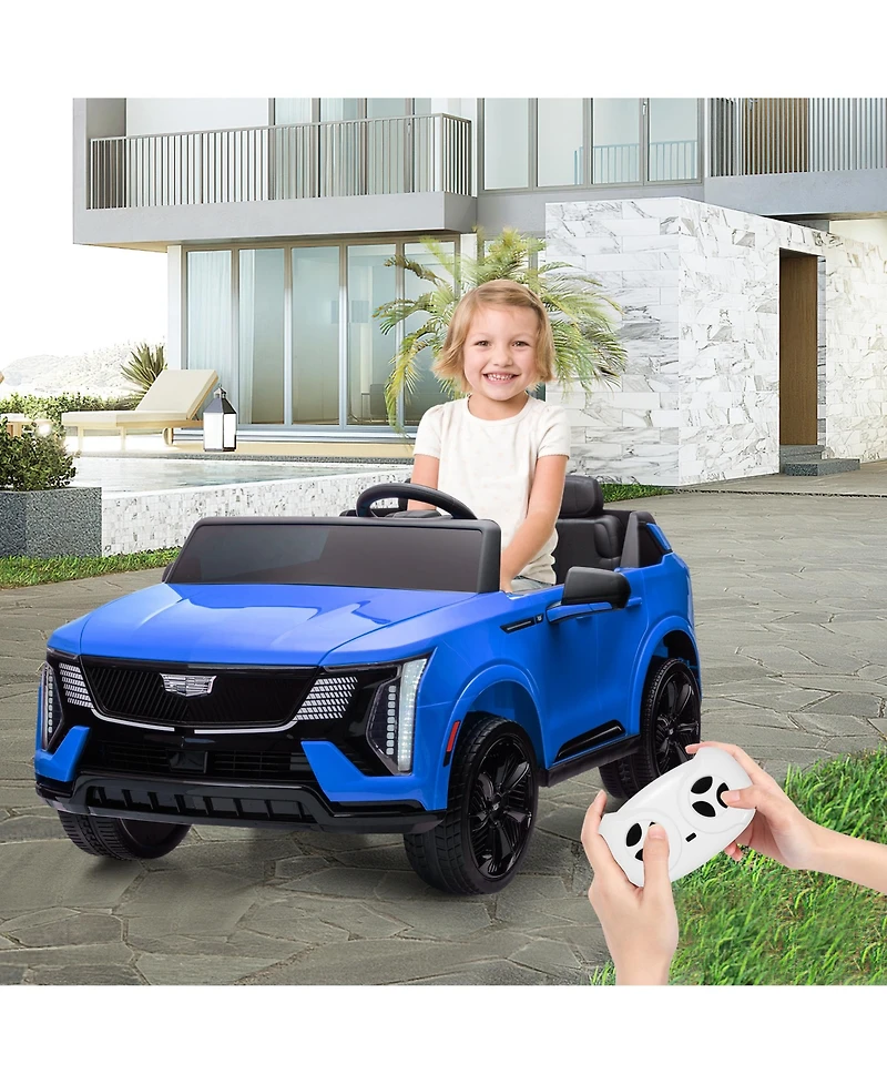 homfan 24V 2-Seater Licensed Luxury Suv Electric Ride-On Truck with Remote Control, Ages 3-8