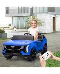 homfan 24V 2-Seater Licensed Luxury Suv Electric Ride-On Truck with Remote Control, Ages 3-8