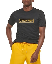 Calvin Klein Men's Performance Short-Sleeve Rash Guard