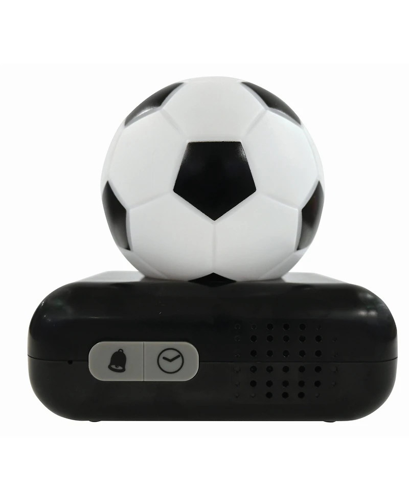 Lexibook , Soccer Ball Digital Alarm Clock with Night Light Snooze, Clock, Luminous Soccer Ball, RL800FO