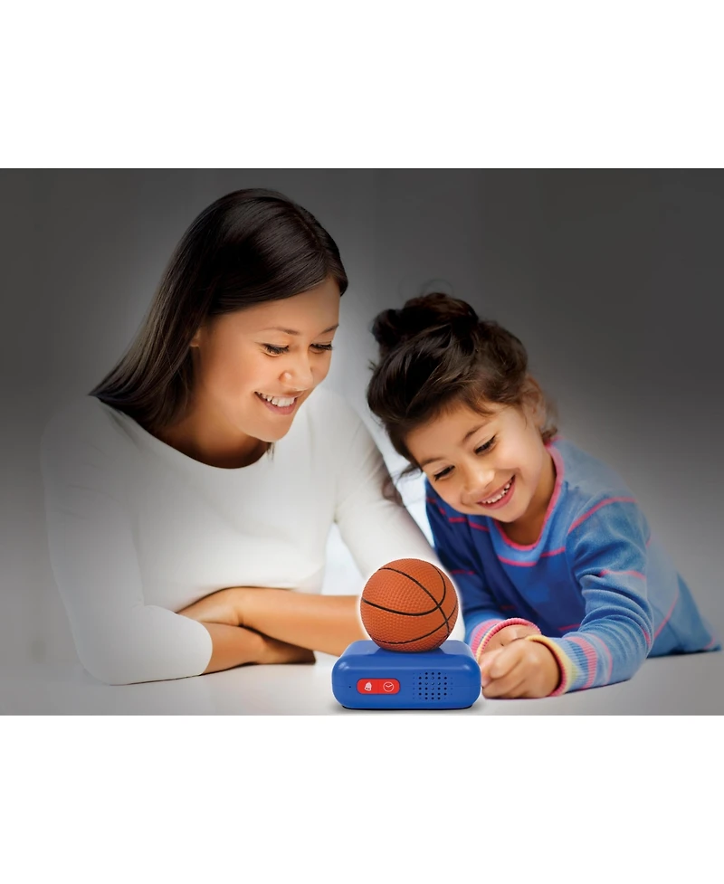 Lexibook , Basketball Nightlight alarm clock, Sounds and Melodies, Lcd Backlit screen, Luminous, Snooze, RL800BA