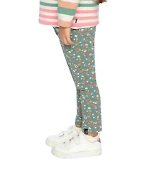 Deux par Kids&baby(2T-5T) Toddler Girl Cotton Leggings Floral Print