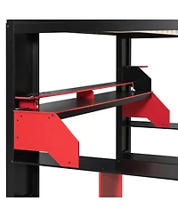 Streamdale Furniture Wood Loft Bed with Power, Usb-c, Cable Mgmt, Rgb