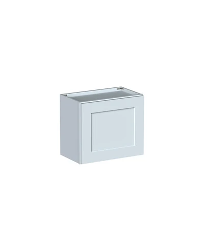 Boyel Living 21" Wide Dove Short Wall Cabinet with Full Overlay Hdf Door for Custom Kitchen or Bathroom
