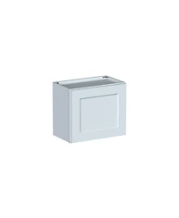 Boyel Living 21" Wide Dove Short Wall Cabinet with Full Overlay Hdf Door for Custom Kitchen or Bathroom