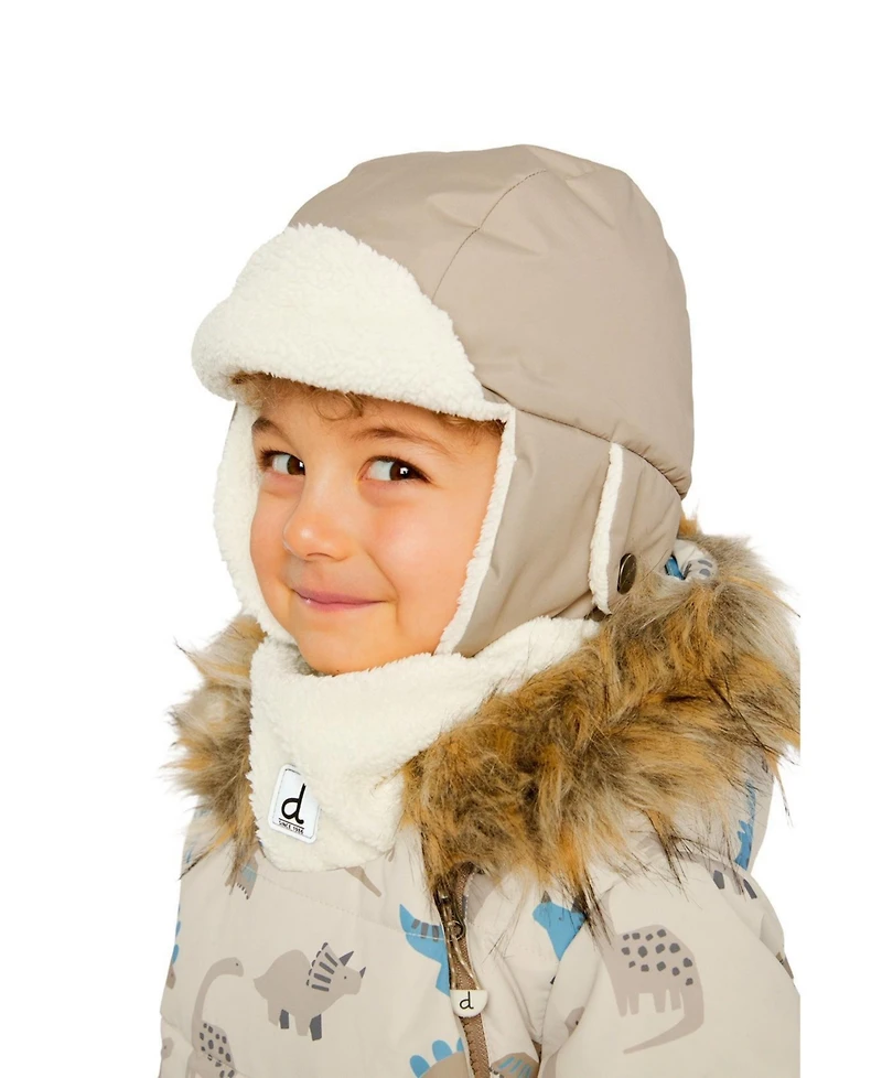 Deux par Baby Unisex (3m-24m) Chapka Taupe