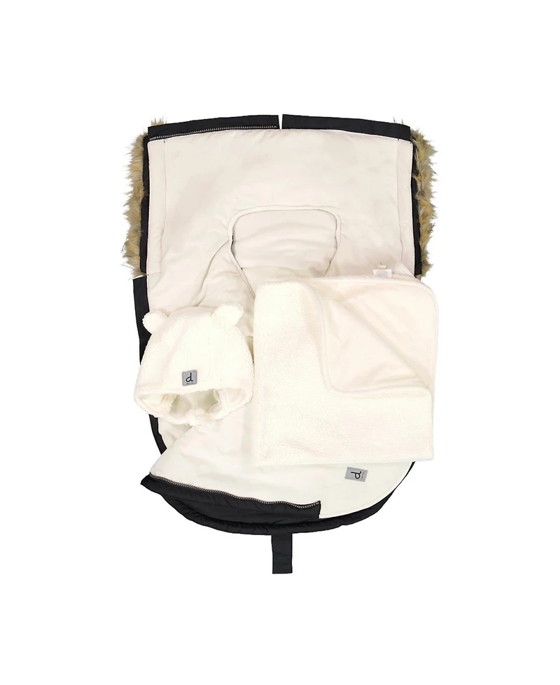 Deux par Deux Baby Unisex 0-6 Bunting Bag for Car Seats and Strollers