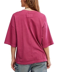 Free People Women's Perfect Oversized Crewneck T-Shirt