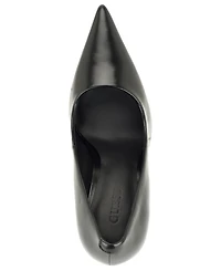 Guess Women's Naprini Leather Pointed Toe High Stiletto Pumps