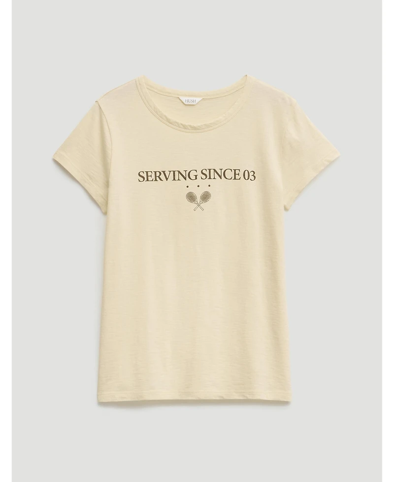 Hush Women's Serving Since Graphic T-Shirt