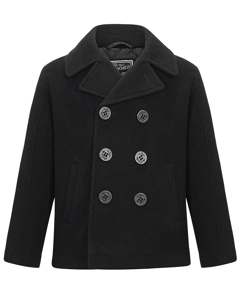 S Rothschild & Co Toddler Boys' 2T-5T Long-Sleeve Coat