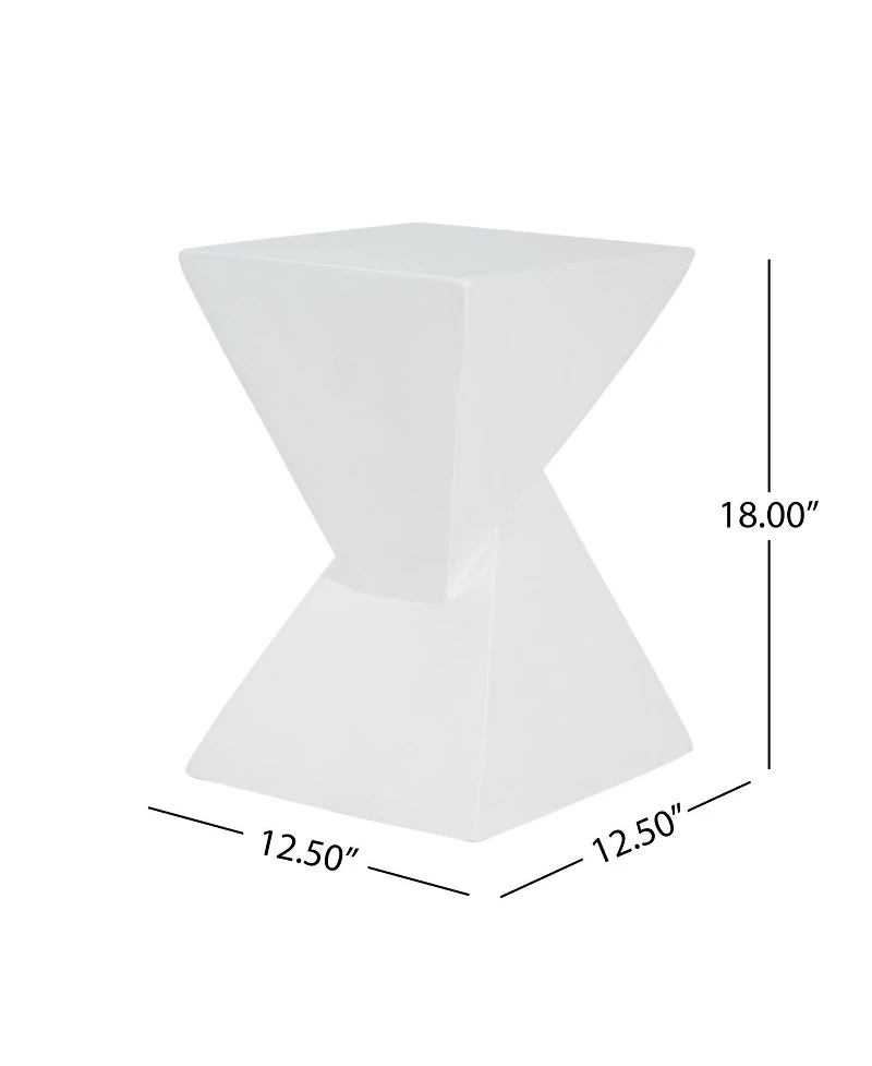 Streamdale Furniture Mgo X-Design All-Weather Side Table