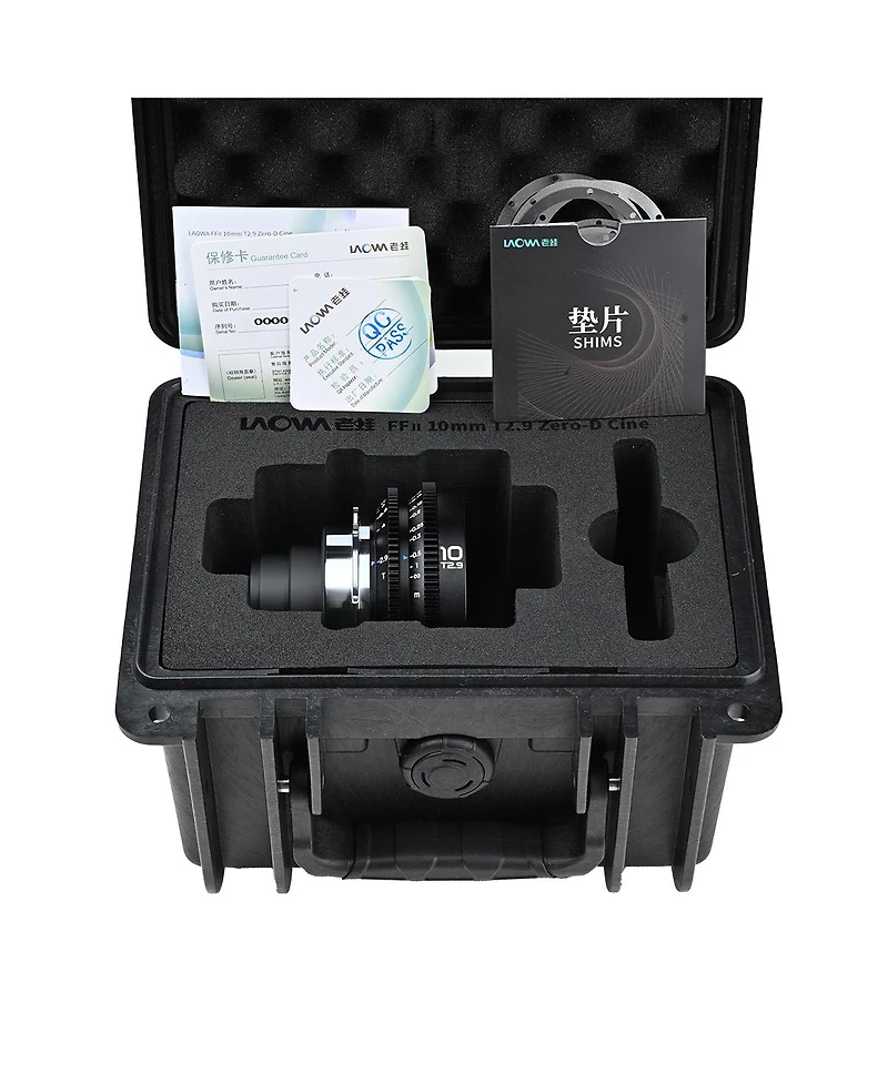 Venus Laowa 10mm T2.9 Zero-d Vv Cine Lens for Pl Mount