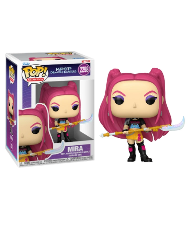 Funko Pop Animation: Kpop Demon Hunters Mira Toy, Ages 3+