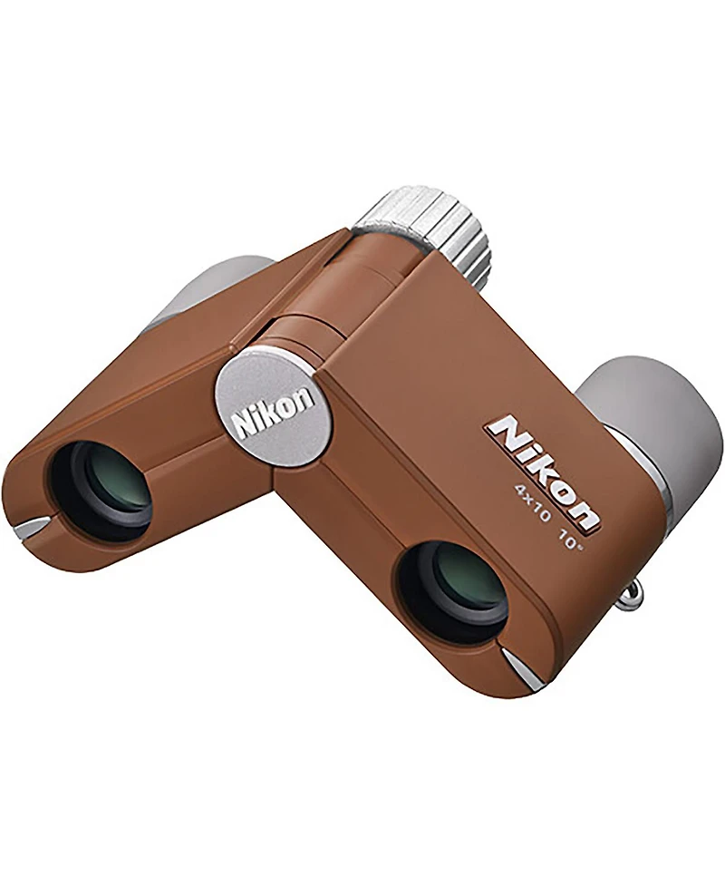 Nikon 4x10D Cf Roof Prism Pocket Binoculars with 10 Degree Angle of View