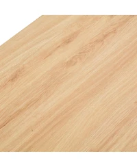 Streamdale Furniture Modern Wood Double-Layered Coffee Table