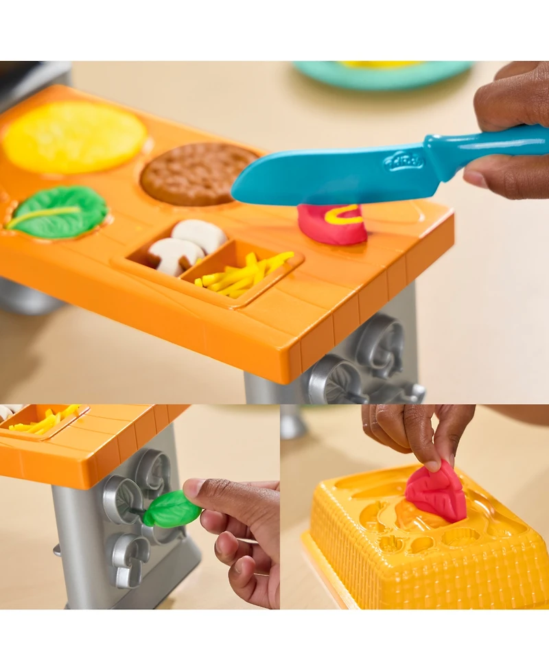 Play-Doh Super Sizzlin Kitchen Playset, Ages 3+