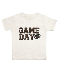 Sweet Wink Toddler Boys 2T -4T Game Day Patch Short Sleeve T-Shirt