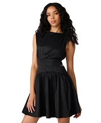 Steve Madden Juniors' Square Neck Mini Dress
