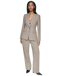 Dkny Women's One-Button Notch-Collar Blazer