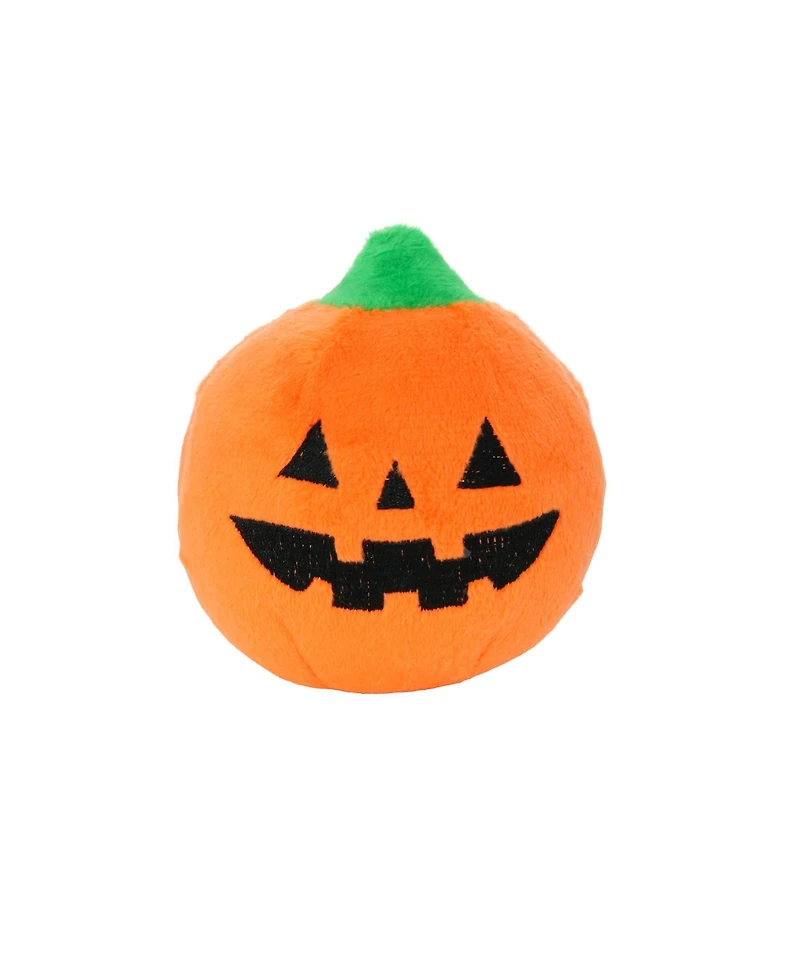 Mighty Ball Small Pumpkin , Durable Squeaky Dog Toy