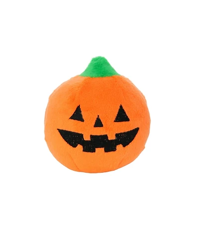 Mighty Ball Small Pumpkin , Durable Squeaky Dog Toy