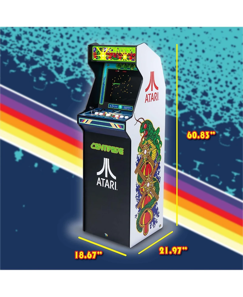 Arcade Classics Atari Ultra Series Arcade Game Cabinet with 17" Screen