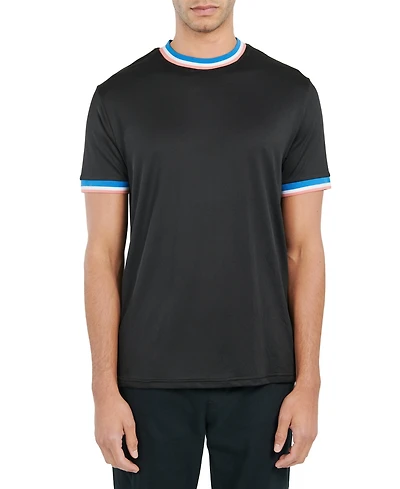 Society of Threads Men's Slim Fit Solid T-shirt